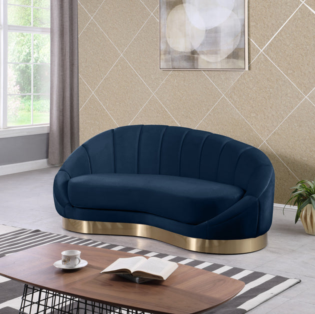 Shelly Velvet Chaise - Furniture Depot (7679006802168)