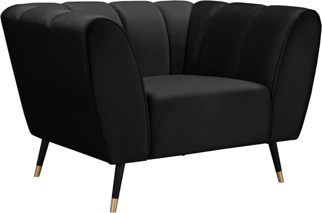 Beaumont Velvet Chair - Furniture Depot (7679006998776)