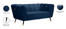 Load image into Gallery viewer, Beaumont Velvet Loveseat - Furniture Depot (7679007031544)