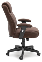 Load image into Gallery viewer, Corbindale Home Office Swivel Desk Chair - Brown/Black