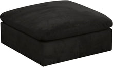 Load image into Gallery viewer, Cozy Black Velvet Ottoman - Furniture Depot (7679008506104)