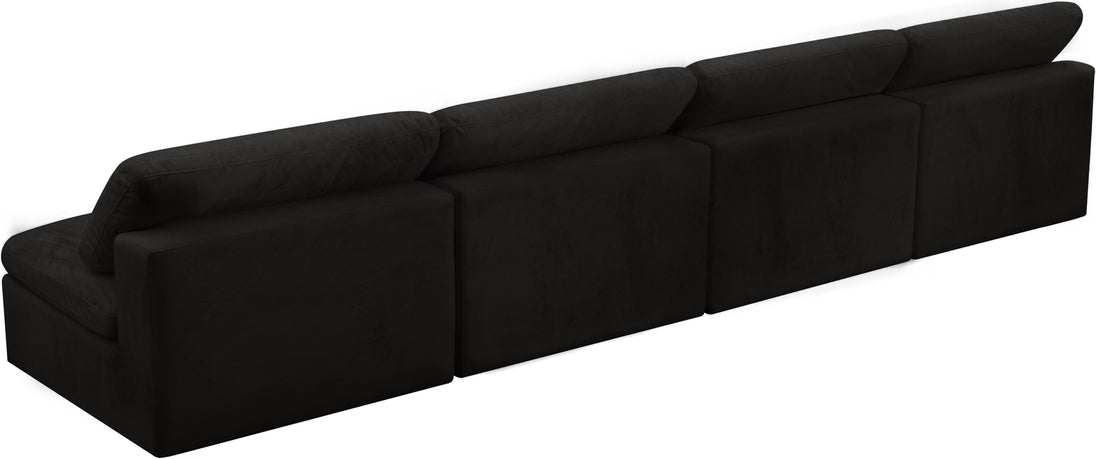 Cozy Velvet Cloud Modular Armless Sofa - Furniture Depot (7679008637176)