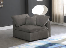 Load image into Gallery viewer, Cozy Navy Velvet Corner Chair - Furniture Depot (7679008473336)