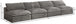 Cozy Velvet Cloud Modular Armless Sofa - Furniture Depot (7679008637176)