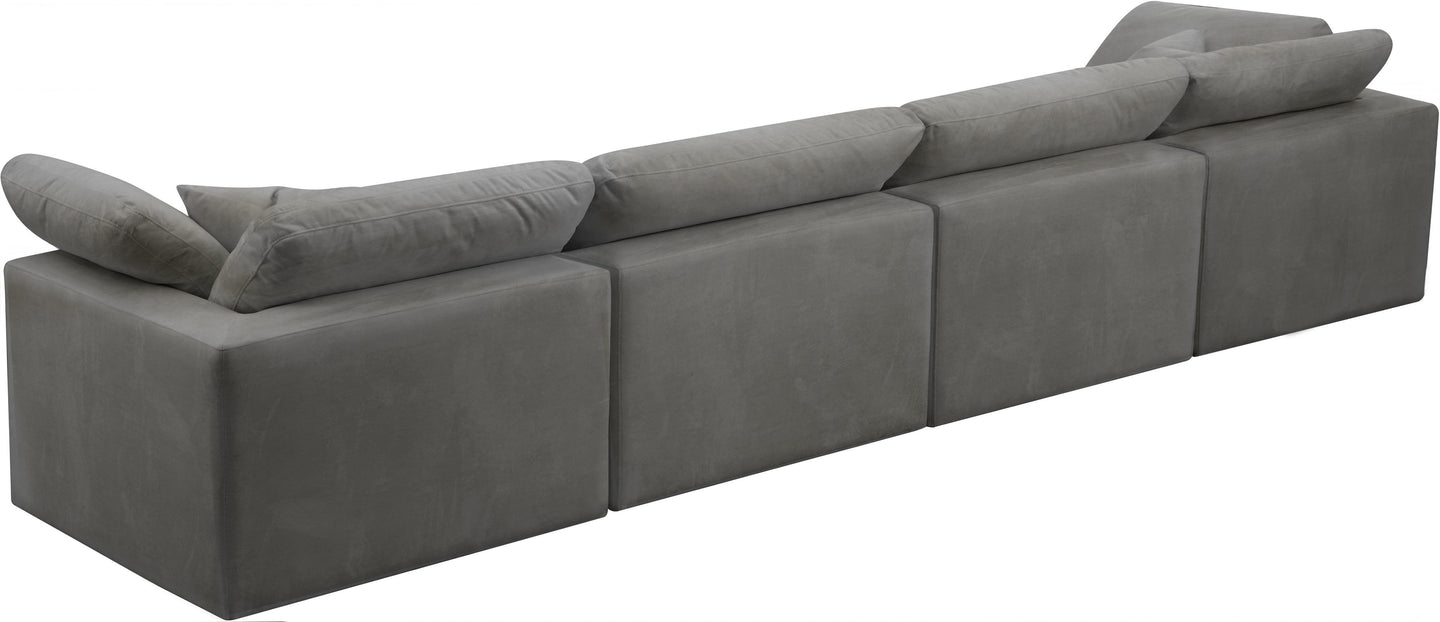 Cozy Velvet Cloud Modular Sofa - Furniture Depot (7679008702712)