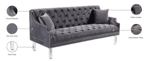 Roxy Velvet Sofa - Sterling House Interiors (7679008899320)