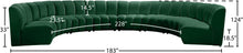 Load image into Gallery viewer, Infinity Velvet 8pc. Modular Sectional - Furniture Depot (7679009521912)