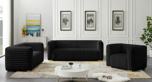 Ravish Velvet Sofa - Furniture Depot