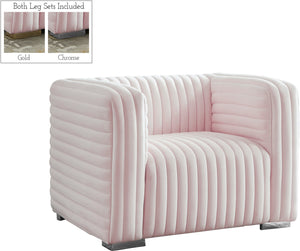 Ravish Velvet Chair - Furniture Depot