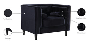 Taylor Velvet Chair - Furniture Depot