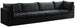 Jacob Velvet Modular Sofa - Furniture Depot