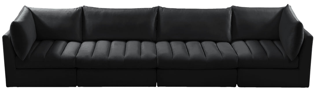 Jacob Velvet Modular Sofa - Furniture Depot