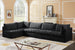 Jacob Velvet Modular Sectional - Furniture Depot