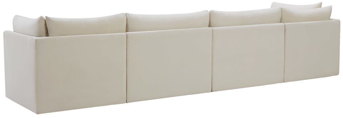 Jacob Velvet Modular Sofa - Furniture Depot