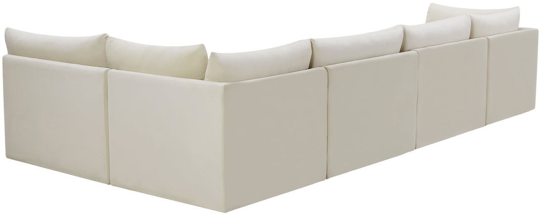 Jacob Velvet Modular Sectional - Furniture Depot