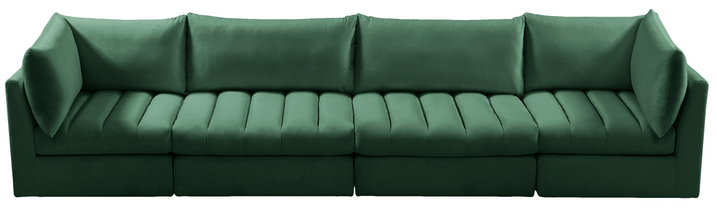 Jacob Velvet Modular Sofa - Furniture Depot