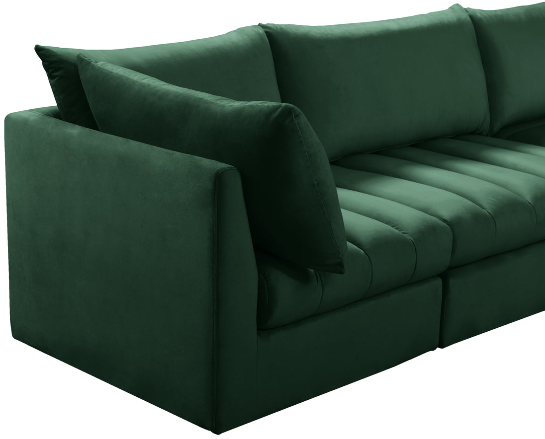 Jacob Velvet Modular Sofa - Furniture Depot