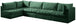 Jacob Velvet Modular Sectional - Furniture Depot