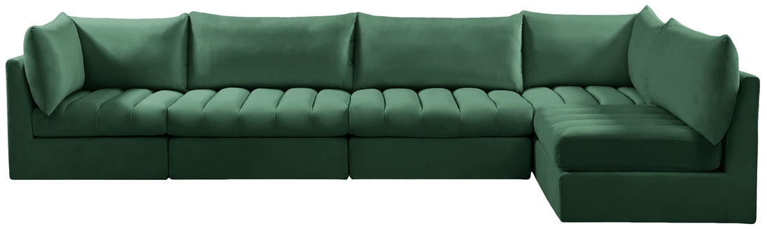 Jacob Velvet Modular Sectional - Furniture Depot