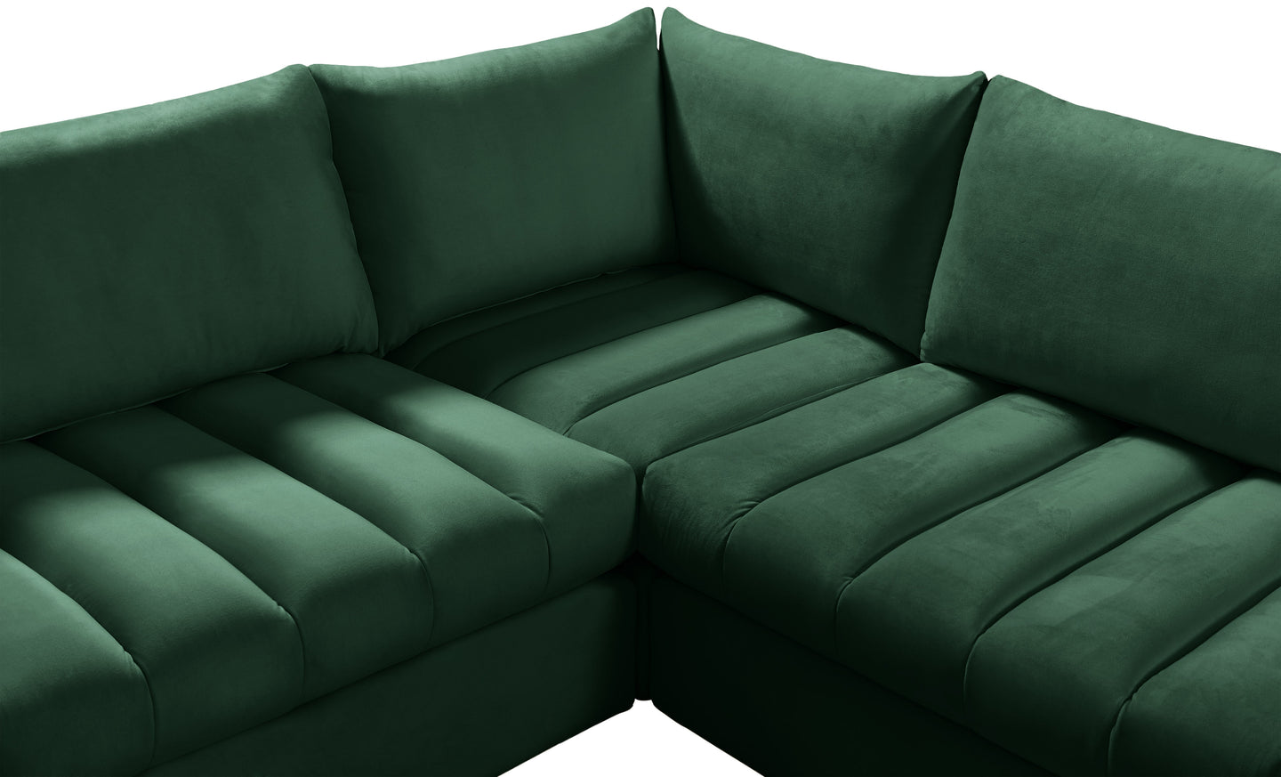 Jacob Velvet Modular Sectional - Furniture Depot