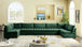 Jacob Velvet Modular Sectional - Furniture Depot