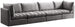 Jacob Velvet Modular Sofa - Furniture Depot