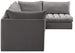 Jacob Velvet Modular Sectional - Furniture Depot