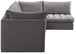 Jacob Velvet Modular Sectional - Furniture Depot