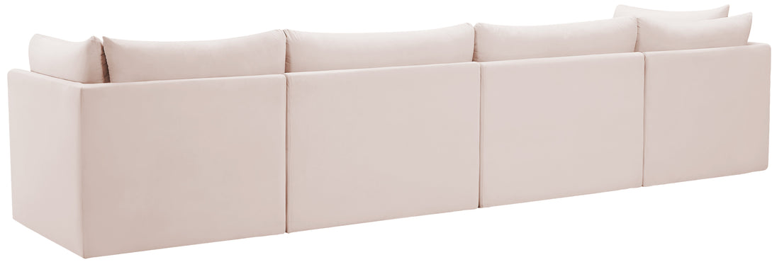 Jacob Velvet Modular Sofa - Furniture Depot