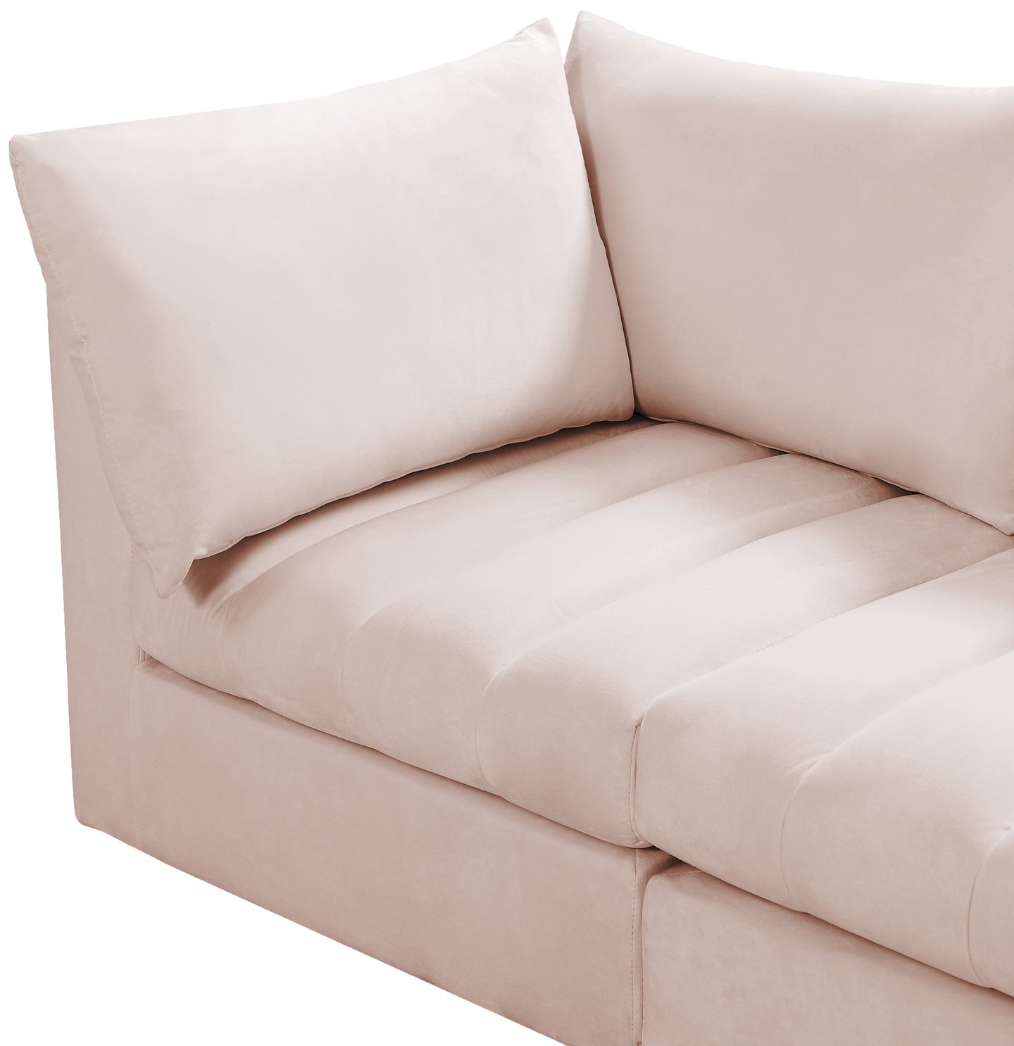 Jacob Velvet Modular Sofa - Furniture Depot