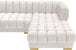 Gwen Velvet 3pc. Sectional (3 Boxes) - Sterling House Interiors (7679011389688)