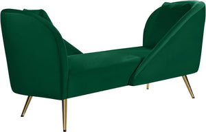 Nolan Velvet Chaise - Furniture Depot