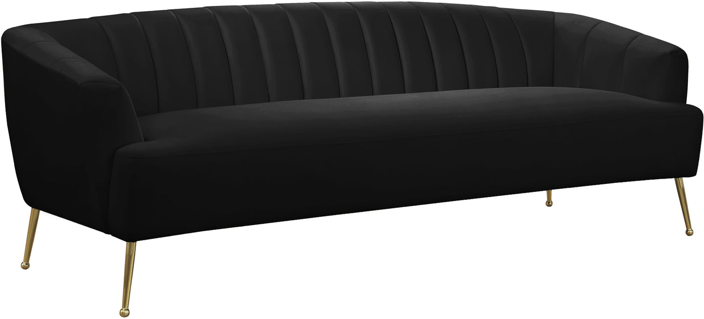 Tori Velvet Sofa - Furniture Depot