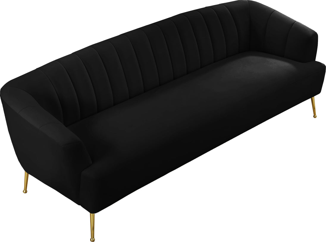 Tori Velvet Sofa - Furniture Depot