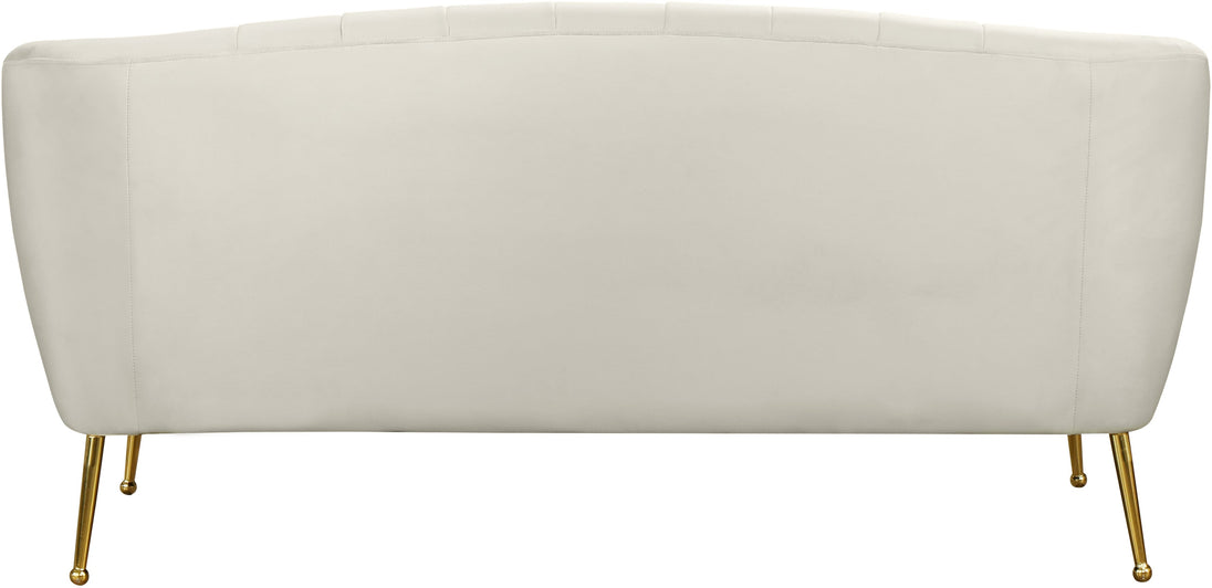 Tori Velvet Loveseat - Furniture Depot