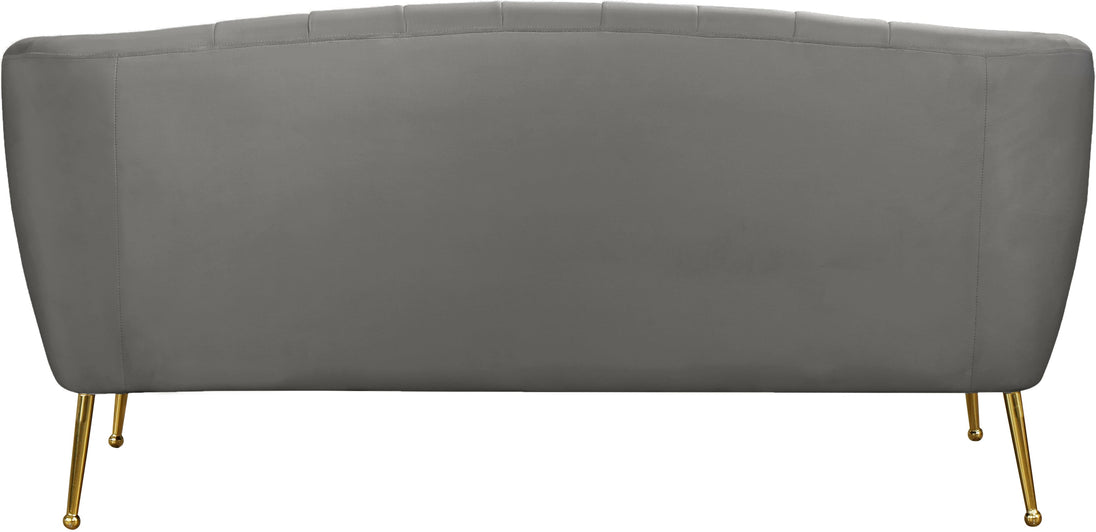 Tori Velvet Loveseat - Furniture Depot