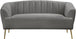 Tori Velvet Loveseat - Furniture Depot