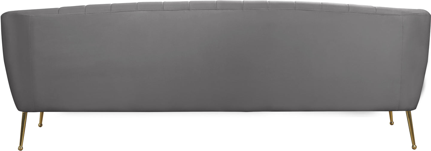 Tori Velvet Sofa - Furniture Depot