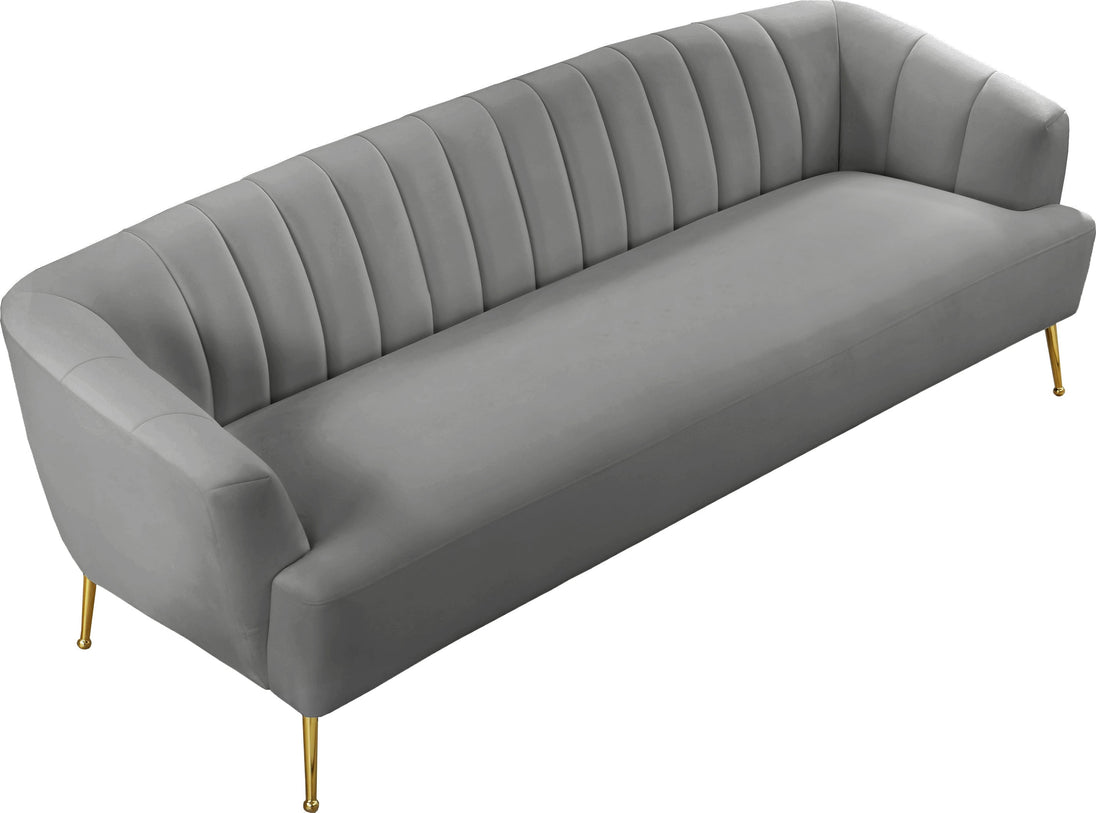 Tori Velvet Sofa - Furniture Depot