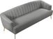 Tori Velvet Sofa - Furniture Depot