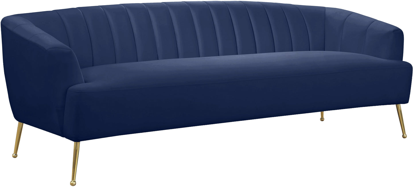 Tori Velvet Sofa - Furniture Depot