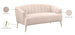 Tori Velvet Loveseat - Furniture Depot