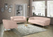 Tori Velvet Loveseat - Furniture Depot