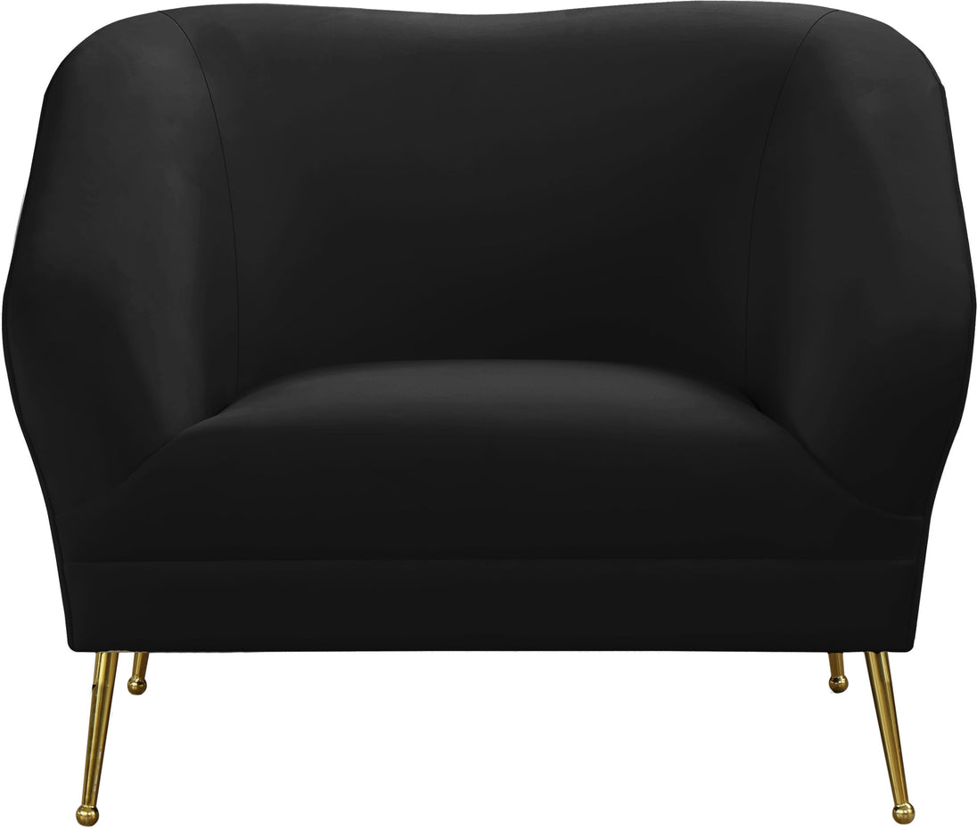 Hermosa Velvet Chair - Furniture Depot