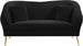 Hermosa Velvet Loveseat - Furniture Depot