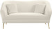 Hermosa Velvet Loveseat - Furniture Depot