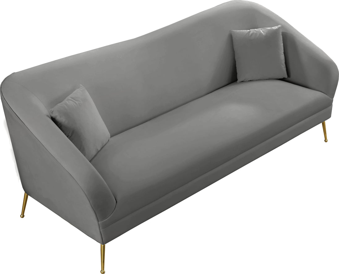 Hermosa Velvet Sofa - Furniture Depot