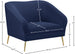 Hermosa Velvet Chair - Furniture Depot