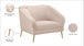 Hermosa Velvet Chair - Furniture Depot