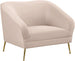 Hermosa Velvet Chair - Furniture Depot